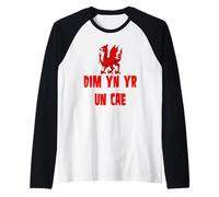Dim yn yr Un CAE Non nella Stessa Lega Maglia con Maniche Raglan