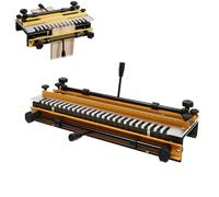Dima a coda di rondine da 61 cm per router con modello da 1/2" e punta per router, pinza a coda di rondine per giunti a coda di rondine semi-ciechi