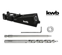 kwb Dima di foratura con punta da 9 mm, arresto di profondità e punta TX-20 150 mm, 122 - 38 spessori del pannello