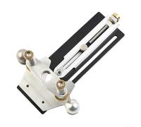 Dima di precisione per foro e rosetta per chitarra per base router, strumento di fresatura in metallo per liutaio fai da te taglio circolare per fori circolari, compatibile