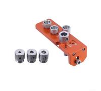 Dima Foratura Profili Alluminio 20/30/40 Serie(4pcs set) | Precisione ±0.1mm, lega alluminio 6061, plastica ABS, per profili 20/30/40, uso manuale o elettrico
