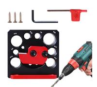 DIMA Kit Dieta Pezzi Regolabili per Tasselli Regolabile - Strumento di Tasselli Metrici da 8 mm a 20 mm | 8 Fori Strumento ausiliario con Asta in Lega di Alluminio per Trapano