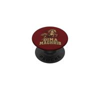 Dima Maghrib Morocco Pride Heritage Design Cavallo Barb PopSockets PopGrip Adesivo