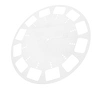 Dima Orologio Acrilico Trasparente Scala per Tavole Fai | Taglio Preciso e Rapido, Lettura Chiara del Supporto Sottostante, per Decorazione Domestica e Stencil Circolari