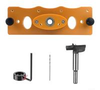 Dima per Cerniere a Tazza 35mm Guida di Foratura con Punta a per tre Denti per Mobili e Armadietti di Posizionamento per preciso Kit Installazione Completo