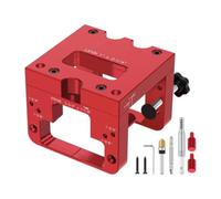Dima per chiavistello per porta, 12,7 x 7,6 x 5 cm, guida per la | Kit di maschere da infilare per serratura della porta, per professionisti, falegnami, hobbisti, progetti di ricambio per la