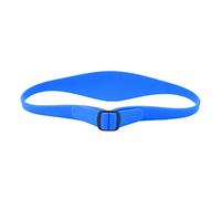 Dima per la rasatura del collo, regolabile, curva, in silicone, guida per il taglio dei per bambini e adulti. (Blu)
