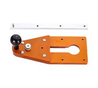 Dima per router, 21,5 x 8,9 cm, strumento di guida circolare, dispositivo di taglio regolabile, gadget per la lavorazione del legno per migliorare la precisione di misurazione, sicurezza, adatto per