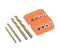 Dima per Spinatura Legno, Guida per Fori a Tasca in Alluminio, Angoli 30 45 90 Gradi - Alta Precisione, Resistente e Multifunzionale, Utensili per Falegnameria