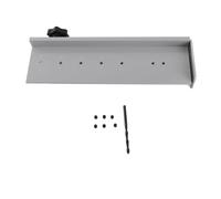 Dima per Spinatura Legno, Utensile in Lega di Alluminio Regolabile con 7 Fori e 2 Passi, Posizionatore Fori a Tasca per Falegnameria - Design Telescopico, Alta Precisione, per