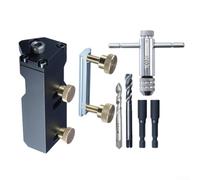 Dima per trapano per profili in alluminio, con struttura e controllo della profondità regolabile (tipo c)