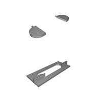 Dima Template Router per Cerniera SOSS 216 Invisibile Installazione Guida