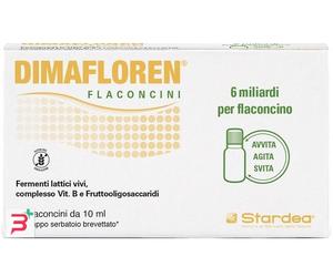DIMAFLOREN 6 MILIARDI 10 FLACONCINI DA 10 ML SENZA GLUTINE