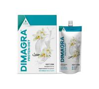 Dimagra Protein Diet Vaniglia - Bevanda Proteica Low Carb Keto - 7 Pouch | Pasto sostitutivo proteico per dieta chetogenica