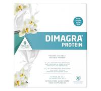 Dimagra Protein - Integratore Proteico per Dieta Chetogenica e Controllo del Peso - Proteine in Polvere per Dimagrimento Efficace - Gusto Vaniglia - 15 buste da 22 g