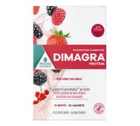 Promopharma DIMAGRA PROTEIN RED FRUIT 10 BUSTE