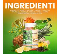Dimagrante Drenante 100cpr con Tè verde Ananas Betulla Fucus Gymnema Pilosella