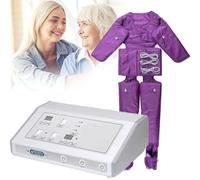 Dimagrimento tramite pressione dell'aria, macchina professionale per massaggio tramite pressione dell'aria, attrezzatura per drenaggio linfatico pressoterapia, attrezzatura,Purple
