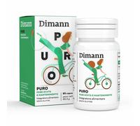 Dimann Puro Integratore per Cistite Batterica Acuta e Ricorrente, 80 Capsule