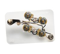 DiMarzio cablaggio per chitarra elettrica in stile SG | Set completo con 4 pentametri, interruttore a 3 vie e presa di uscita | Saldato pronto per l'installazione (GW2104)