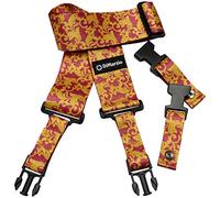 DiMarzio® ClipLock® Steve Vai UtoPIA, tracolla per chitarra a sgancio rapido, 2", rosa/oro