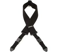 DiMarzio DD 2200CBK - Tracolla per chitarra, in cotone, con sistema ClipLock, colore: Nero