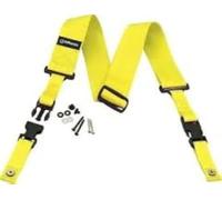 DiMarzio DD 2200YS Clip Lock Strap Nylon Giallo Extra Short