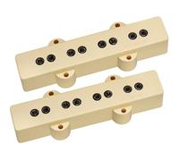 DiMarzio DP 123LCR Model J - Set pickup per bassi elettrici, versione lunga, crema