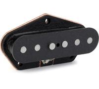 DiMarzio DP437BK Muscle T Bridge Pickup - Singola bobina avvolta a mano per Tele - Output vintage, suono bilanciato e calore moderno, nero