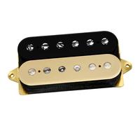 DiMarzio DP500FBC Super PAF Ceramic - Humbucker High Output per chitarra elettrica - Vintage PAF Look Bridge Pickup, F-Spaced, Nero/Crema
