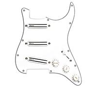 DiMarzio FG2108WA7 Pre-Wired High Power Strat Pickguard - Set di pickup, colore: Bianco