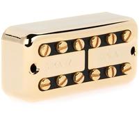 DiMarzio® New'Tron™, pickup al ponte, spaziatura F, copertura dorata, inserto nero