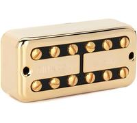 DiMarzio® PAF'Tron™, pickup al ponte, spaziatura F, copertura dorata, inserto nero