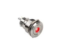 DimasTech Vandalismusschalter/-taster 22mm Silverline Dot RGB Stahl PD211
