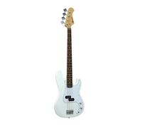 Dimavery 26221130 Basso Elettrico, Bianco