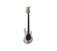 Dimavery 26222090 Basso Elettrico, Bianco
