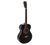 Dimavery AW-303 - Chitarra western, colore nero