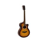 Dimavery Chitarra Western AW-400 con cutaway sunburst