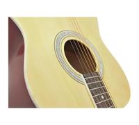 Dimavery - Chitarra Acustica, Western, Colore Natura, Acero, Dimavery Aw-303