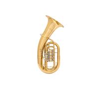 DIMAVERY EP-400 Baritono Eufonio con Valvole Rotanti in Ottone Oro, Strumento Mu