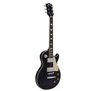 Dimavery Chitarra elettrica LP-520 – nera con humbucker e manico in acero