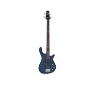 DIMAVERY SB-321 Basso Elettrico Blu Lucido con Pickup Single Coil