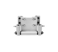 DIMAVERY SDH-10 Supporto Rullante 14'' Argento - Struttura Robusta per Batterist