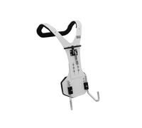 DIMAVERY Telaio Ergonomico per Grancassa da Marcia in Alluminio Bianco