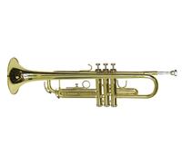 DIMAVERY TP-10 Tromba in B Ottone Oro con Valvole Professionali