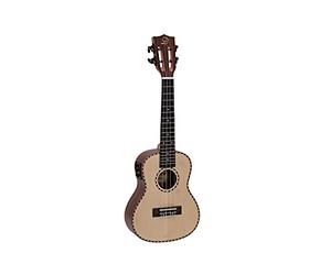 DIMAVERY UK-800 - Ukulele da concerto, in abete rosso massiccio | Ukulele da concerto con pickup