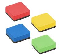 Dimeho 5 Pezzi Mini gomme cancellabili a secco Cancellino Lavagna Magnetica con in feltro spesso Spugna per Lavagna Bianca Cancellabile a Secco per Magnetiche Bianche Planning e Lavagne in Ardesia