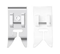 Dimeho Piedino universale per macchina da cucire a punto dritto, compatibile con macchine da cucire Singer, Brother, Janome, Kenmore, Babylock, 2 pezzi