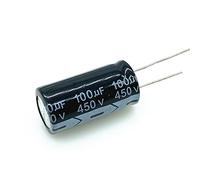 Dimensione 18 * 35 del condensatore elettrolitico di alluminio 450v 100UF 450v100UF Elementi di accumulo di energia (Size : One Size)