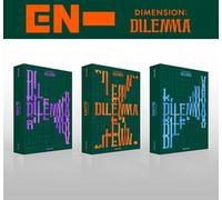 DIMENSIONE ALBUM ENHYPEN: DILEMMA CD CASUALE + P.Book + scheda 2p + poster...
